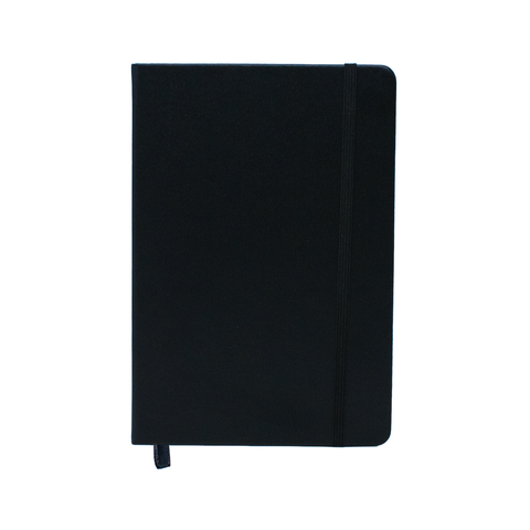 Libreta ecológica CRAFTT HC12 tamaño A5 (14.4 x 21 cm), con 100 hojas y cubierta dura hecha de botellas y papel reciclado. Ideal para notas, bocetos o diario. Diseño resistente, profesional y sustentable.