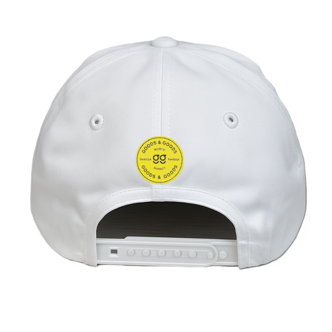 Gorra PANGGA Unisex Ajustable , Estilo Deportivo y Urbano | Color Blanco con Detalle Azul Marino |, Ligera y Transpirable , Ideal para Diario, Exterior y Promocionales