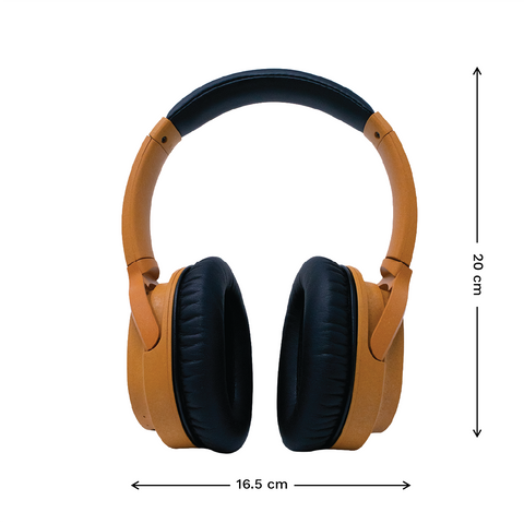 AUDÍFONOS INALÁMBRICOS ECO-BEATT TSS7 Bluetooth con Cancelación de Ruido,+ de 20 Horas de Reproduccion Continua, Asistente de Voz, Sonido Superb-Bass y Entrada Tipo c