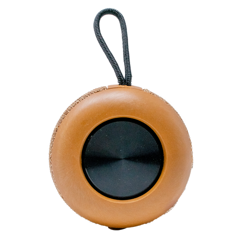BOCINA ECO-BEATT TSS3 , Bluetooth, Inalámbrica , Resistente al Agua, Hecho de Material Eco-Wood y Yute con + De 15 Horas Continuas de Reproduccion y Sonido Superb-Bass.