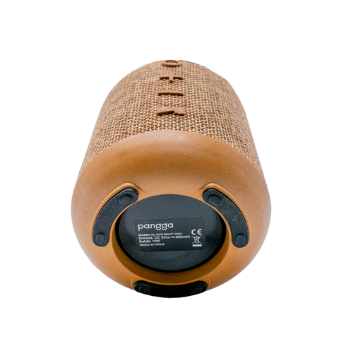 BOCINA ECO-BEATT TSS3 , Bluetooth, Inalámbrica , Resistente al Agua, Hecho de Material Eco-Wood y Yute con + De 15 Horas Continuas de Reproduccion y Sonido Superb-Bass.