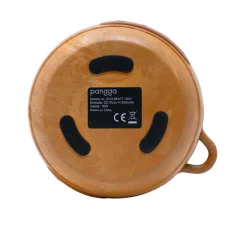 BOCINA ECO-BEATT TSS4 Resistente al Agua, Bluetooth, Inalámbrica,Hecho de Material Eco-Wood y Yute con + De 7 Horas Continuas de Bateria y Sonido Superb-Bass.