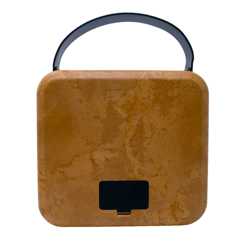 BOCINA ECO-BEATT REFLEXOMAX , Bluetooth Inalámbrica, Resistente al Agua, Hecho de Material Eco-Wood con + De 12 Horas Continuas de Bateria y Sonido Superb-Bass.