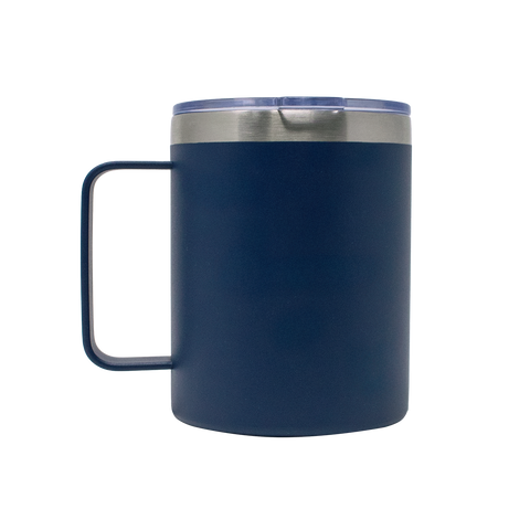 TERMO YAKK SS12 con asa de acero inoxidable ALLOYTECH y aislamiento hermético, con tapa corrediza ANTI-LEEK, Tazas que se Mantienen Frías y Calientes, 350 ml