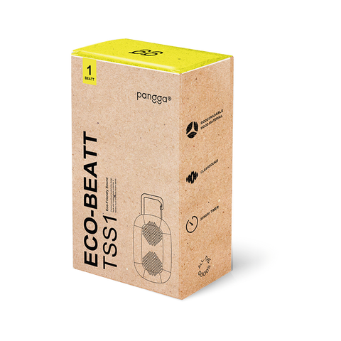 BOCINA ECO-BEATT TSS1 , Con Terapia de 25 Sonidos Para Dormir Profundamente y Superb-Bass, hecho de material ECO-WOOD, 8 horas Continuas de Reproduccion y Entrada Tipo C