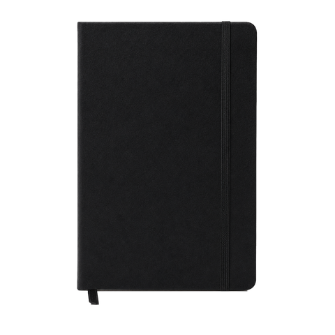 Libreta ecológica CRAFTT HC12 tamaño A5  (14.4 x 21 cm), con 100 hojas y cubierta dura hecha de botellas y papel reciclado. Ideal para notas, bocetos o diario. Diseño resistente, profesional y sustentable.
