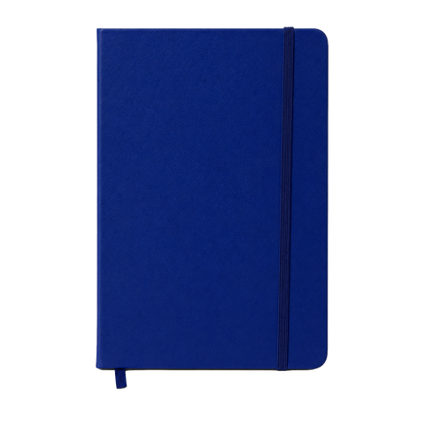 Libreta ecológica CRAFTT HC12 tamaño A5  (14.4 x 21 cm), con 100 hojas y cubierta dura hecha de botellas y papel reciclado. Ideal para notas, bocetos o diario. Diseño resistente, profesional y sustentable.