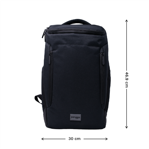 Mochila APPEX PS2 impermeable para laptop 18''. Elegante, resistente y ligera. Ideal para oficina o viaje. Con 4 cierres frontales y compartimentos para organizar todo. ¡Máxima funcionalidad!