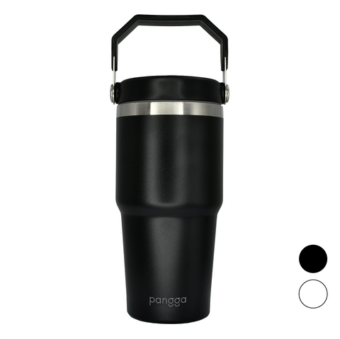 Termo YAKK T159 800ml ,  Acero Inoxidable Doble Pared , Aislamiento al Vacío , Con Tapa Hermética y Popote ,  Mantiene Bebidas Frías o Calientes ,  Ideal para Diario y Exterior