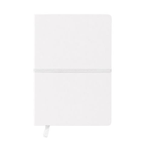 Libreta ecológica CRAFTT SC11 tamaño A5  (14.4 x 21 cm), con 100 hojas y cubierta suave hecha de botellas y papel reciclado. Ideal para notas, bocetos o diario. Diseño resistente, profesional y sustentable.
