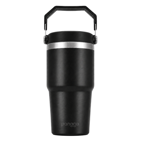 Termo YAKK T159 800ml ,  Acero Inoxidable Doble Pared , Aislamiento al Vacío , Con Tapa Hermética y Popote ,  Mantiene Bebidas Frías o Calientes ,  Ideal para Diario y Exterior