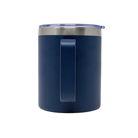 TERMO YAKK SS12 con asa de acero inoxidable ALLOYTECH y aislamiento hermético, con tapa corrediza ANTI-LEEK, Tazas que se Mantienen Frías y Calientes, 350 ml