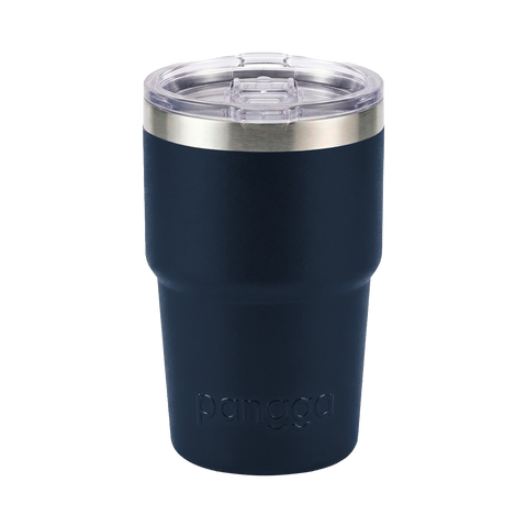 TERMO YAKK SS16 con asa de acero inoxidable ALLOYTECH y aislamiento hermético, con tapa corrediza ANTI-LEEK, Tazas que se Mantienen Frías y Calientes, 350 ml