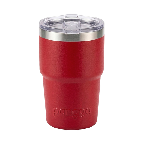 TERMO YAKK SS16 con asa de acero inoxidable ALLOYTECH y aislamiento hermético, con tapa corrediza ANTI-LEEK, Tazas que se Mantienen Frías y Calientes, 350 ml
