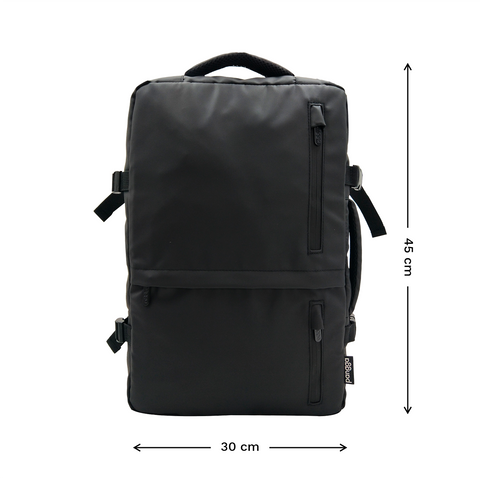 MOCHILA APPEX PS8 para Laptop 17” Antirrobo ,Tamaño Extra Grande Expandible ,3 Divisiones con Compartimentos ,Respaldo Acolchonado , Ideal para Viajes y Oficina