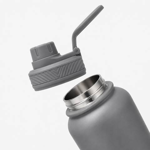 Botella Térmica PANGGA YAKK SW40 1200 ml  , Solo Bebidas Frías , Tapa Hermética Antiderrame ,  Eco-Friendly , Acero Inoxidable Reutilizable , Hidratación Portátil para Uso Diario