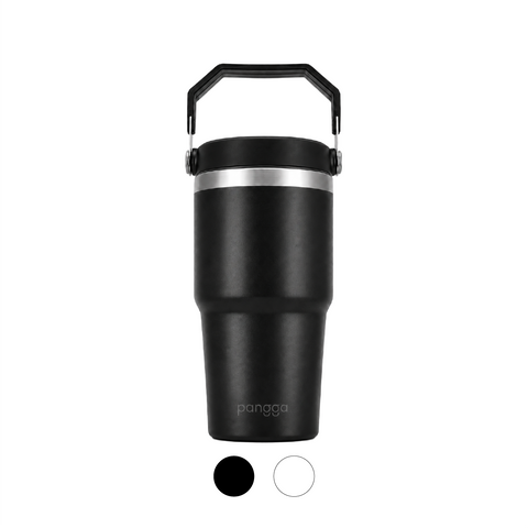 Termo YAKK T159 800ml ,  Acero Inoxidable Doble Pared , Aislamiento al Vacío , Con Tapa Hermética y Popote ,  Mantiene Bebidas Frías o Calientes ,  Ideal para Diario y Exterior