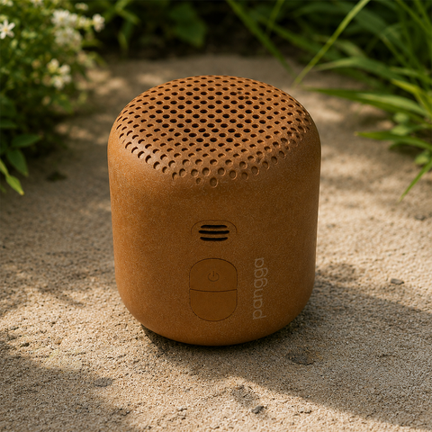 BOCINA ECO-BEATT TSS2 , Bluetooth, Inalámbrica Resistente al Agua, Hecho de Material Eco-Wood con + De 6 Horas Continuas de Reproduccion.